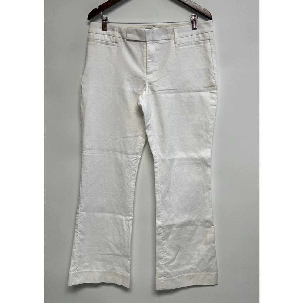 Gap Women's Modern Boot Cut Pants Size 10 36x32 Minimalist Preppy Sailing Career